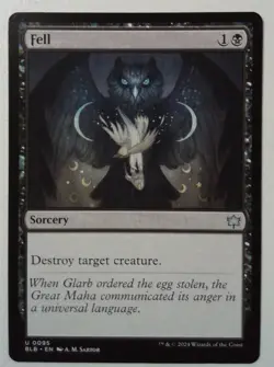 Fell *Uncommon* Magic MtG x1 Bloomburrow - Image 1