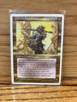 Dakkon Blackblade Magic the Gathering Chronicles Rare - Image 1
