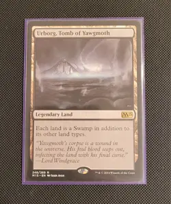 Magic: The Gathering Urborg, Tomb of Yawgmoth M15 Rare Legendary Land 248 - Image 1