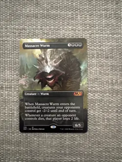 Massacre Wurm (Alternate Art) Core Set 2021 Regular - Image 1