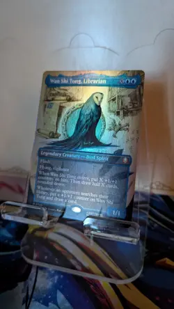 MTG - Wan Shi Tong, Librarian (Foil) (Borderless) NM - Image 1