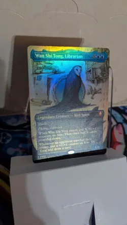 MTG - Wan Shi Tong, Librarian (Foil) (Borderless) NM - Image 3