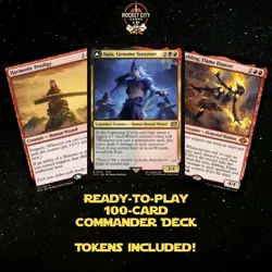 MTG Commander EDH Deck: Kuja, Genome Sorcerer - Rakdos Burn - Image 1