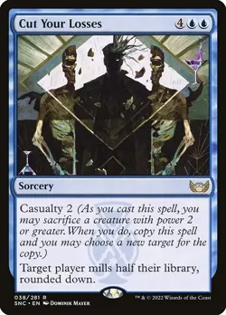 Cut Your Losses R Foil #38 | SNC Streets of New Capenna | MTG - Image 1