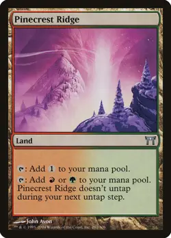 Pinecrest Ridge [Champions of Kamigawa] Lightly Played - Image 1
