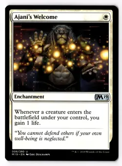 Ajani's Welcome 6 Core Set 2019 Normal LP - Image 1