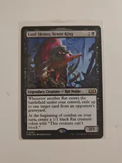 Lord Skitter, Sewer King Wilds of Eldraine Regular - Image 1