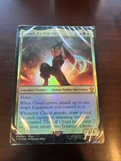 MTG Final Fantasy Limit Breaker Commander Deck Cloud Ex-SOLDIER Sealed Magic - Image 1