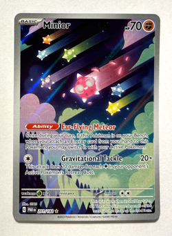 Pokemon Paradox Rift - MINIOR - ILLUSTRATION RARE - 201/182 - NM - Image 1