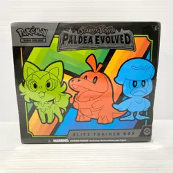 Pokemon TCG Paldea Evolved Scarlet & Violet Sealed Elite Trainer Box ETB - Image 1