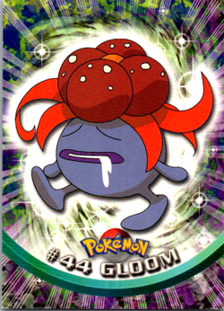 1999 Topps Pokemon - Gloom #44 - Blue Logo TV Series - Image 1