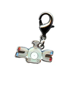 Magnemite 081 Key Chain CHARM National Pokedex Pokemon Center Japan Original - Image 1