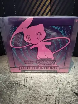 Pokemon Fusion Strike Elite Trainer Box ETB Sealed Sword Shield + Case - Image 1