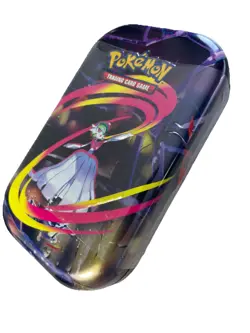 Pokemon TCG Tin Sealed Gardevoir 2 Booster Packs Destined Rivals Mega Evolution - Image 3