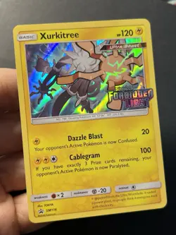 Xurkitree SM116 Stamped Promo Forbidden Fates 2018 Pre Release Pokemon Card - Image 3