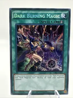 1X NM Dark Burning Magic - LDK2-ENS05 - Secret Rare Limited Edition - yugioh - Image 1
