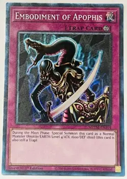 Yugioh! Embodiment of Apophis, MZTM-EN104, Collector's Rare, 1st Edition - Image 1