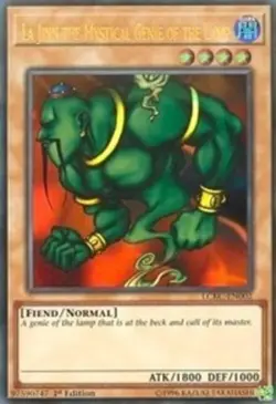 La Jinn the Mystical Genie of the Lamp - LCKC-EN002 - Ultra Rare - 1st Edition - - Image 1