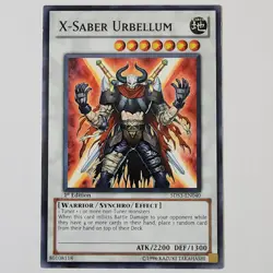 X-Saber Urbellum - 5DS3-EN040 - MP/HP - Common - 1st ed - Yugioh - Image 1