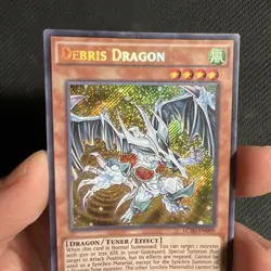 Debris Dragon LC5D-EN009 Secret Rare 1st Edition Legendary Collection 5 Yugioh - Image 2