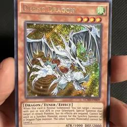 Debris Dragon LC5D-EN009 Secret Rare 1st Edition Legendary Collection 5 Yugioh - Image 3