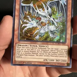 Debris Dragon LC5D-EN009 Secret Rare 1st Edition Legendary Collection 5 Yugioh - Image 4