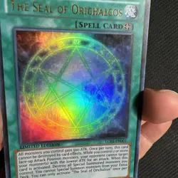Yugioh The Seal of Orichalcos LC03-EN001 Ultra Rare Limited - Image 3