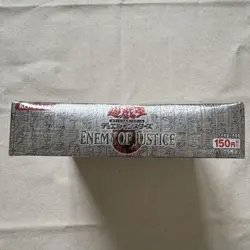 Sealed Yugioh Enemy of Justice 1st Edition Booster Box Factory jp - Image 3
