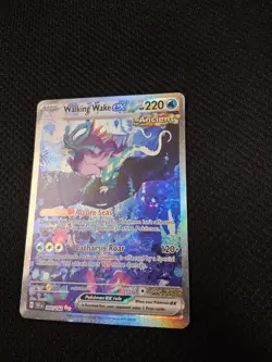Walking Wake EX 205/162 Special Illustration Rare Temporal Forces Pokemon Card - Image 3