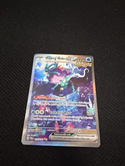 Walking Wake EX 205/162 Special Illustration Rare Temporal Forces Pokemon Card - Image 4