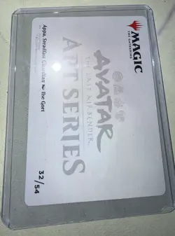 Appa, Steadfast Guardian Art Card (Gold-Stamped Signature) - Image 2