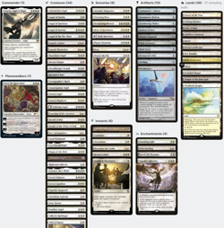 Avacyn, Angel of Hope ANGEL TRIBAL Magic MTG Commander Deck *NO COMMANDER CARD* - Image 2