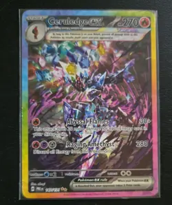 Pokemon TCG Ceruledge EX Prismatic Evolutions Special Illustration Card 147/131 - Image 1