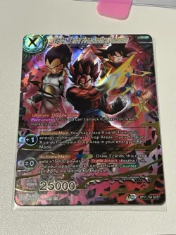 Bandai Dragon Ball Super Card Game Secret Rare Foil Lot 20 Cards Vegito Gogeta - Image 2