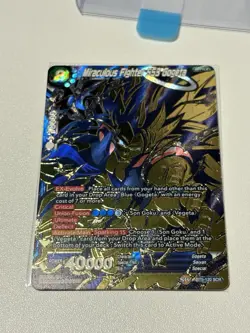 Bandai Dragon Ball Super Card Game Secret Rare Foil Lot 20 Cards Vegito Gogeta - Image 3