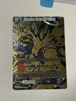 Bandai Dragon Ball Super Card Game Secret Rare Foil Lot 20 Cards Vegito Gogeta - Image 4