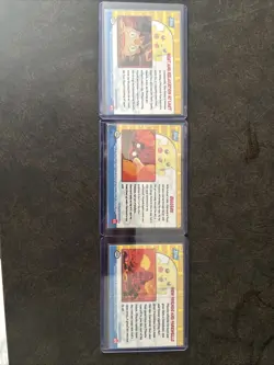 1997 Lot of 3 Topps Pokemon Pikachu's Vacation Cards 49 55 59 Blue Logo - Image 2