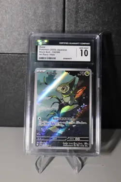 CGC 10 Axew 150/086 AR Art Rare Black Bolt sv11B Pokemon Card - Image 1