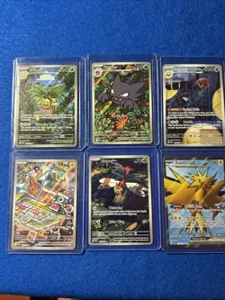 Pokemon Lot Of 6 Cards Exeggutor, Haunted, Orbeetle, Room, Hanna, Zapdos - Image 1
