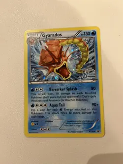 Pokemon Card TCG Gyarados Holo XY109 Black Star Promo Shiny Holo - Image 1