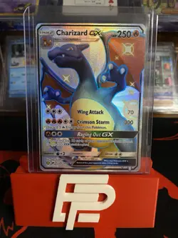 2019 Charizard GX SV49 Hidden Fates Shiny Vault Pokemon Card - Image 1