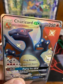 2019 Charizard GX SV49 Hidden Fates Shiny Vault Pokemon Card - Image 3