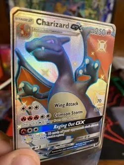 2019 Charizard GX SV49 Hidden Fates Shiny Vault Pokemon Card - Image 4