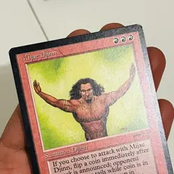 MTG: Magic Arabian Nights - Mijae Djinn - NM - Image 2