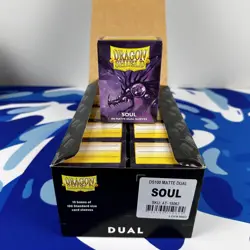 Dual Matte Soul Case Display Dragon Shield Standard Size Sleeves - 10 Packs - Image 1