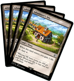 x4 Adventurer's Inn - 0271 - Final Fantasy - MTG - NM/M - Image 1