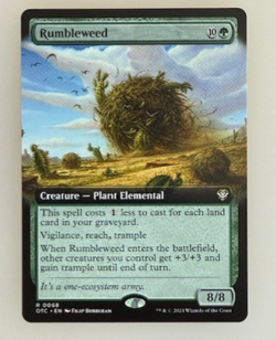 MTG: Rumbleweed (Extended Art) Commander: Outlaws of Thunder Junction Regular NM - Image 1