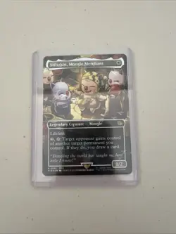 (Foil) Stiltzkin, Moogle Merchant (Borderless) (Chocobo Track Foil) (565) FINAL - Image 1