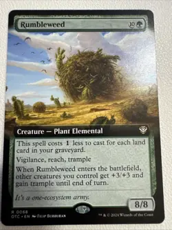 Rumbleweed Extended (NM Non-Foil) OTC-0068 Rare MTG - Image 1