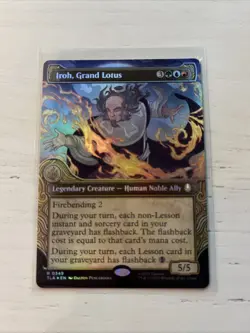 Iroh, Grand Lotus (Showcase) Avatar: The Last Airbender Foil - Image 1